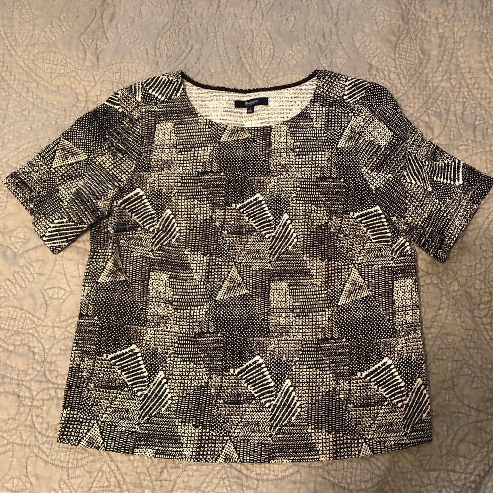 Madewell Batik Top printed
